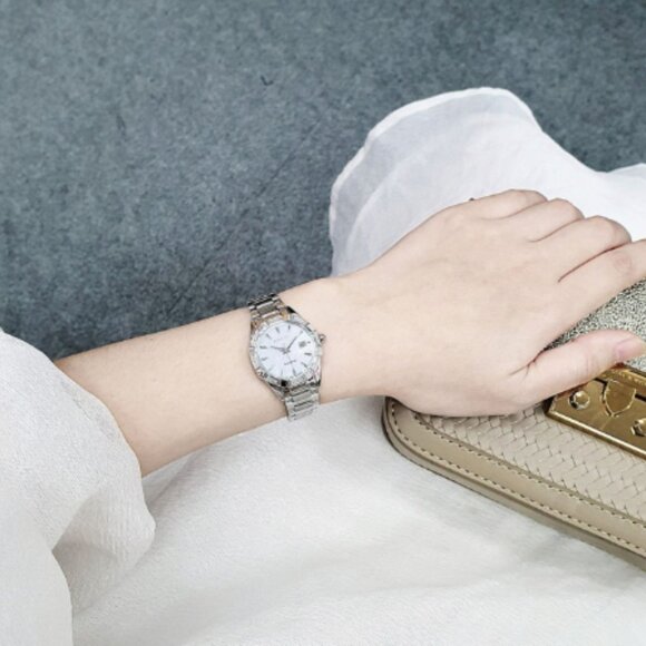 New Citizen Silver Princess 28mm Watch! BEAUTIFUL! main image 6